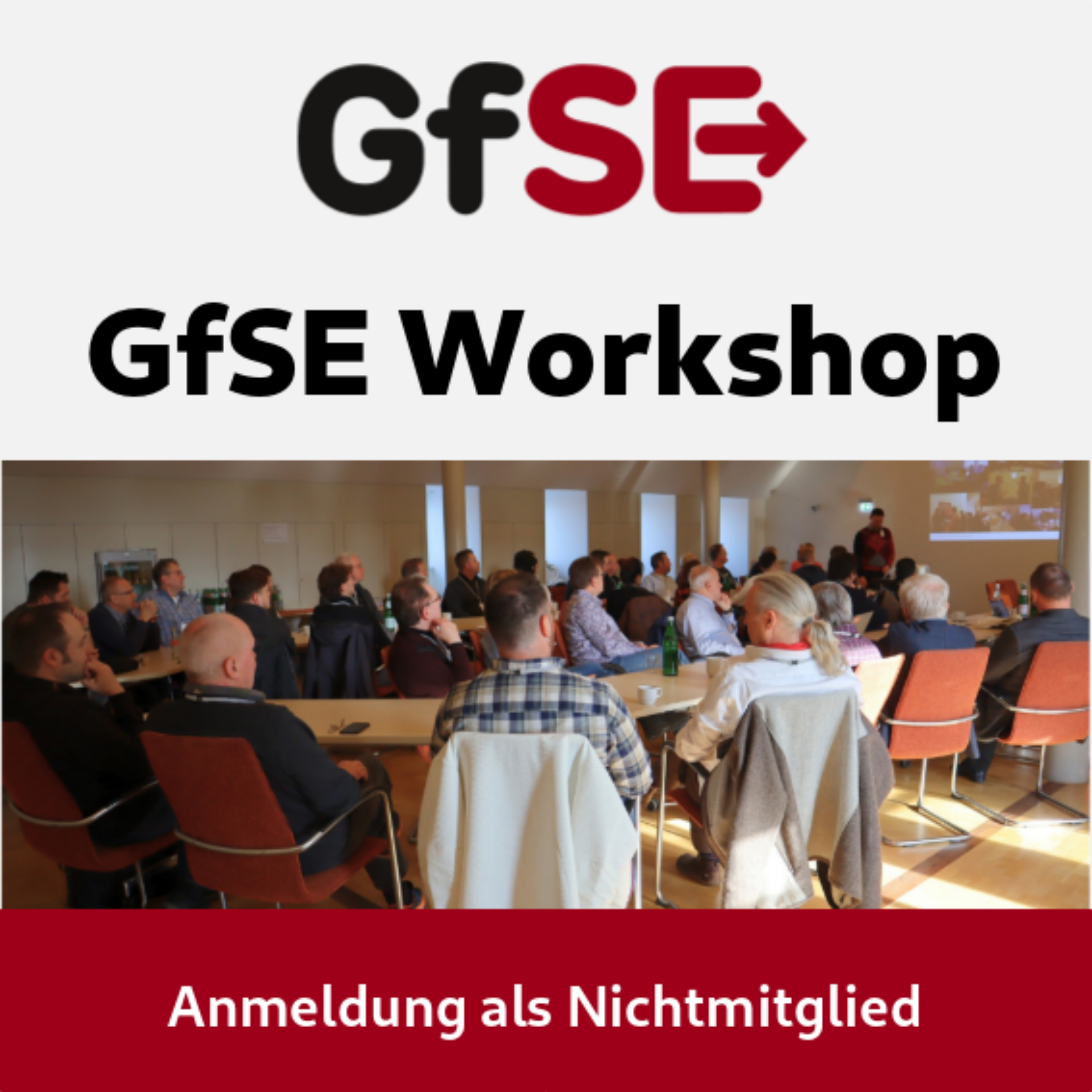 GfSE Workshop - Teilnahme als Nichtmitglied